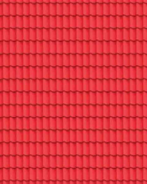 Tuğla Karton Çatı 1/50 3 Adet