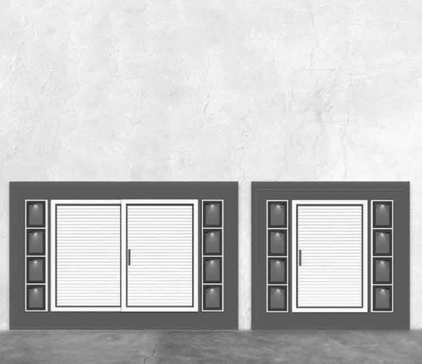 Modern Set A Kapı 1/100 2 Adet