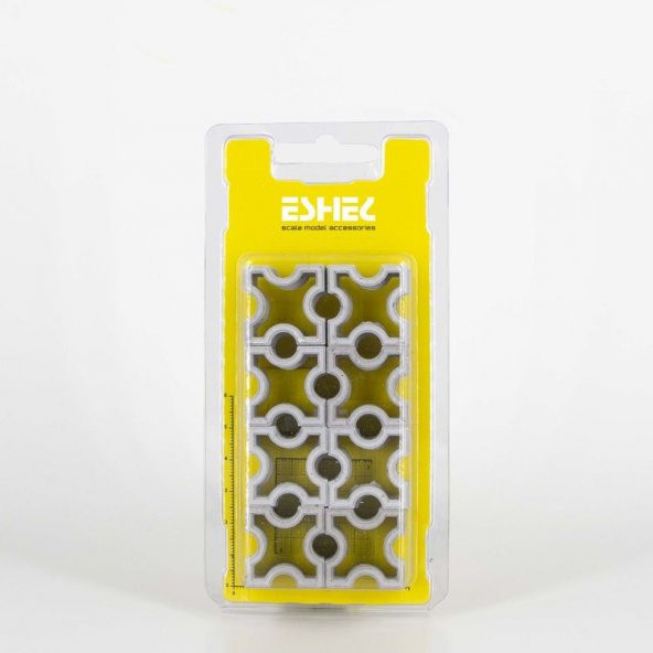 Antik Duvar Tuğlası 1:12 2.5x2.5 cm 16lı Paket