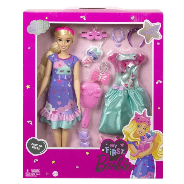 HMM66 My First Barbie - İlk Barbie Bebeğim - Delüks Bebek