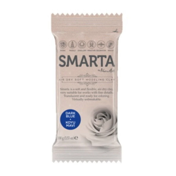 Smarta Modelleme Hamuru 100 gr. KOYU MAVİ