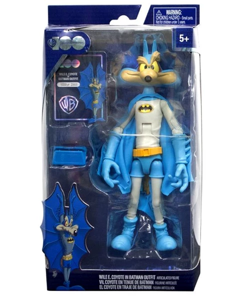 Warner Bros Bugs W.E Coyote-Batman Kıyafetiyle 18 cm