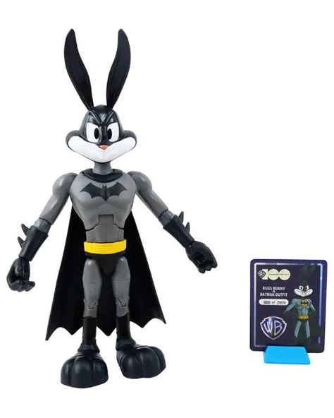 Warner Bros Bugs Bunny Batman Kıyafetiyle 18 cm - 2