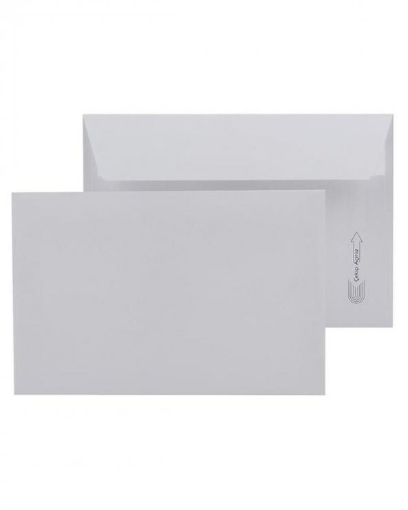 Oyal Kare Zarf Beyaz 11.4x16.2 mm 100lü