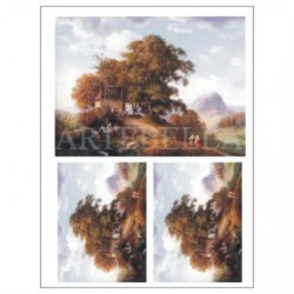 Artebella 1292K Küçük Kolay Transfer 17x24 cm.