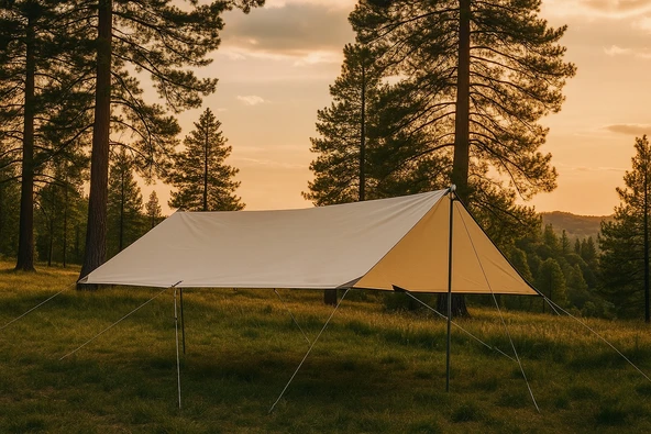 CAMPOUT KANVAS TARP 4X4 - 9