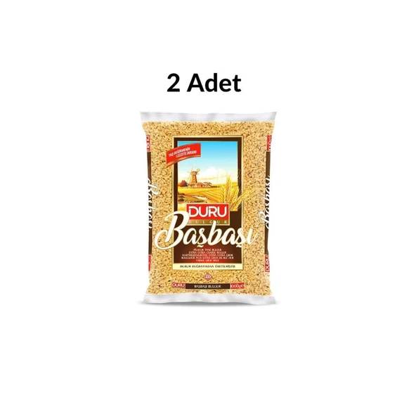 Duru Başbaşı Bulgur 1000 Gr X 2 Adet