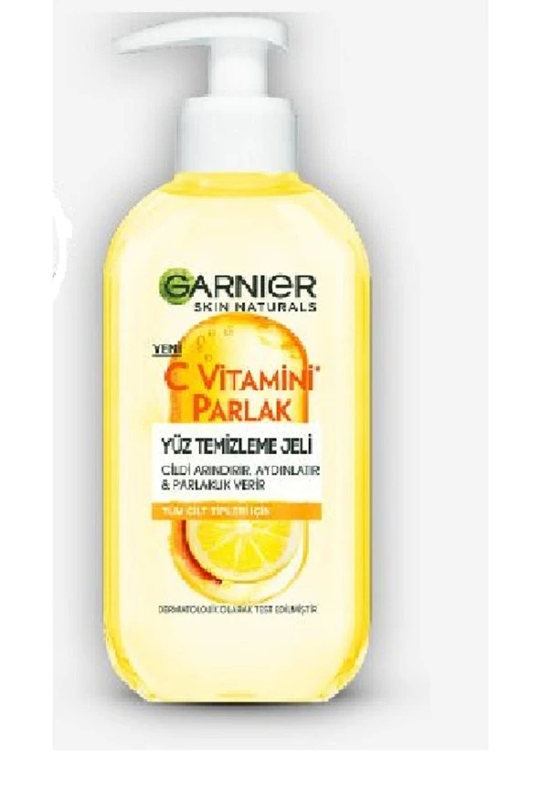 C Vitamini Parlak Yüz Temizleme Jeli 200 Ml