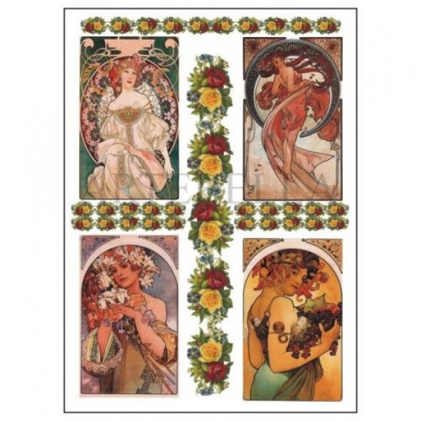 Artebella 1380K Büyük Kolay Transfer 23x34 cm