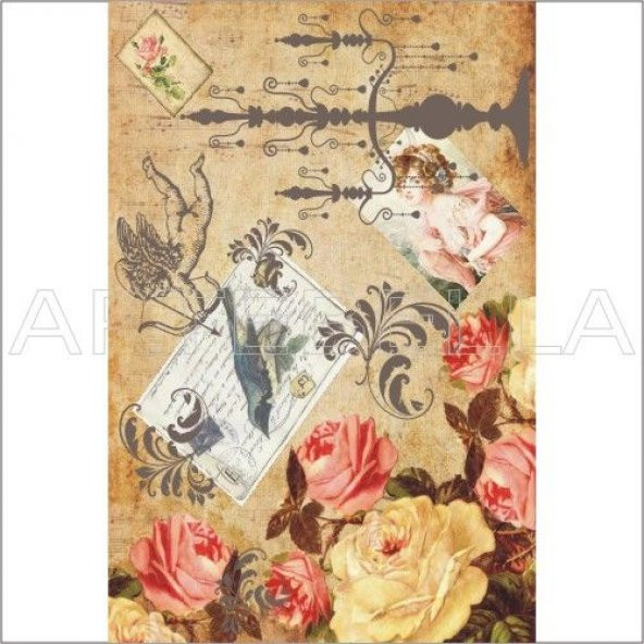 Artebella 1408K Büyük Kolay Transfer 23x34 cm