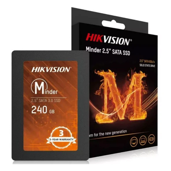 Hikvision Minder 240GB SATA3 2.5" SSD