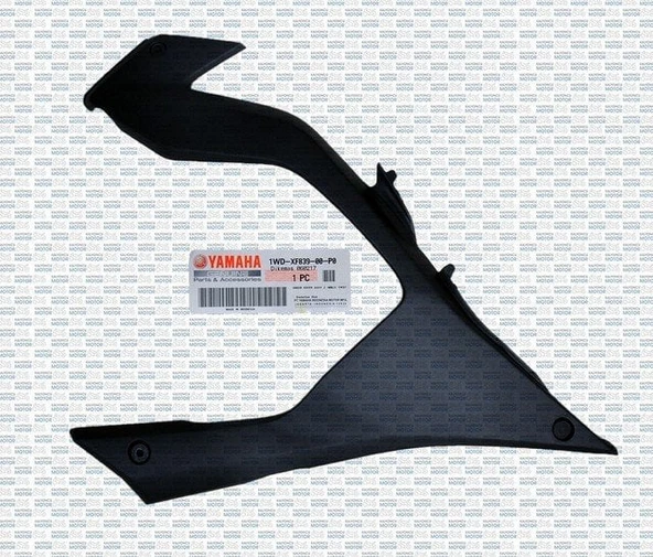 Yamaha YZF R25 Granaj Yan Alt Sağ Siyah 2016-2017 ürün görseli