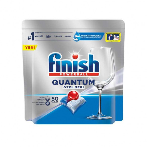Finish Quantum 50 Tablet Bulaşık Makinesi Deterjanı