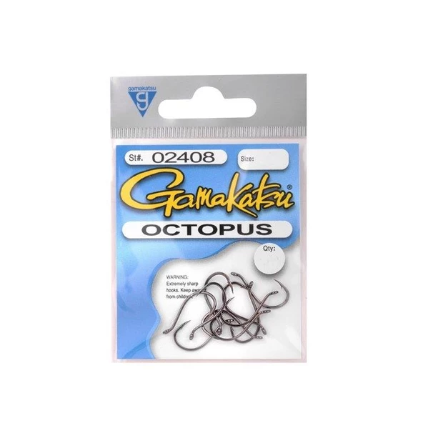 Gamakatsu Octopus Siyah Olta İğnesi - 2