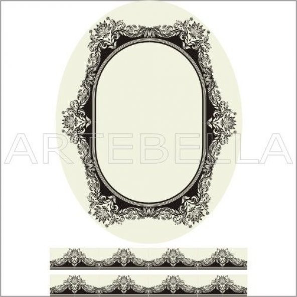 Artebella 1752K Dantel Transfer 23x34 cm