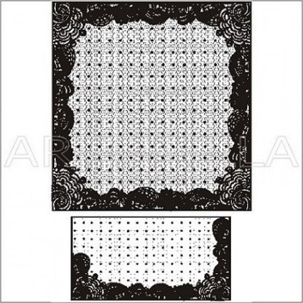 Artebella 1761K Dantel Transfer 23x34 cm