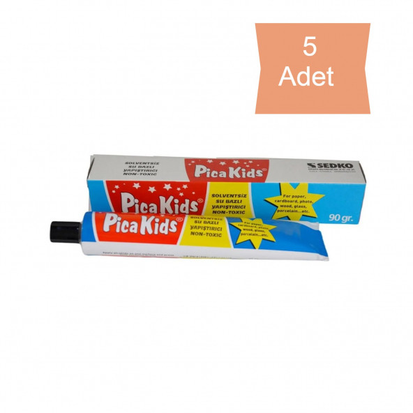 Pica Kids Su Bazlı Solventsiz 90 Gr Yapıştırıcı 5 Adet