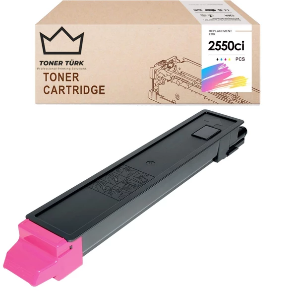 Utax 2550ci Muadil Toner Kırmızı - 662510014