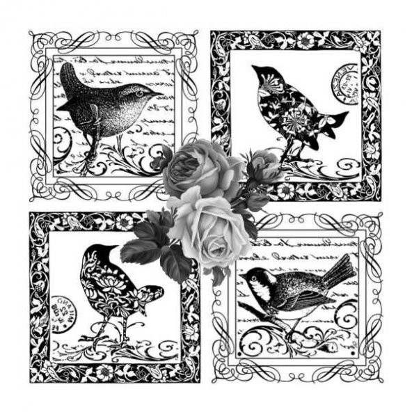Artebella 5825V Home Design Kolay Transfer 25x25 cm