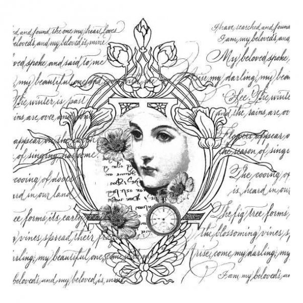 Artebella 5829V Home Design Kolay Transfer 25x25 cm
