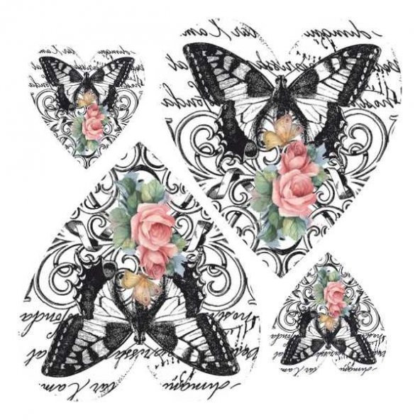 Artebella 5839V Home Design Kolay Transfer 25x25 cm