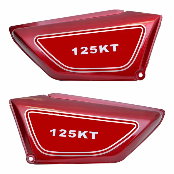 Mondial 125 KT Yan Kapak Takımı Kırmızı ürün görseli