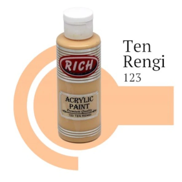 Rich Master Akrilik Boya 120 cc. 123 Ten Rengi