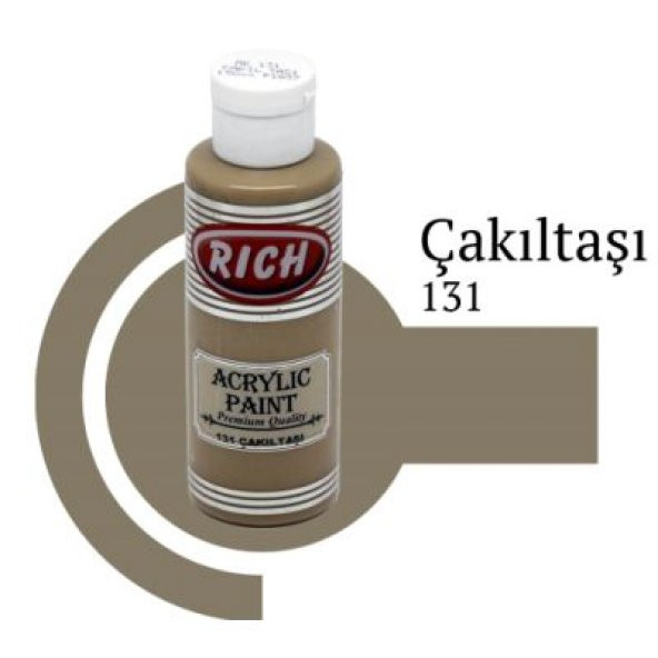 Rich Master Akrilik Boya 120 cc. 131 Çakıl Taşı