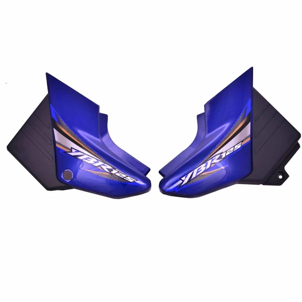 Yamaha YBR 125 Mavi Yan Kapak Takımı ürün görseli