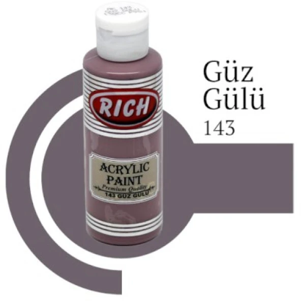 Rich Master Akrilik Boya 120 cc. 143 Güz Gülü