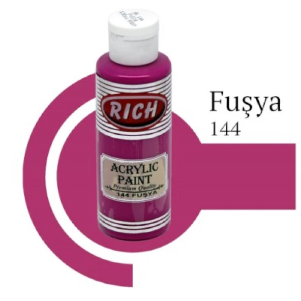 Rich Master Akrilik Boya 120 cc. 144 Fuşya