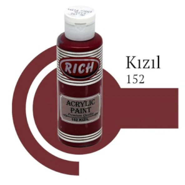 Rich Master Akrilik Boya 120 cc. 152 Kızıl