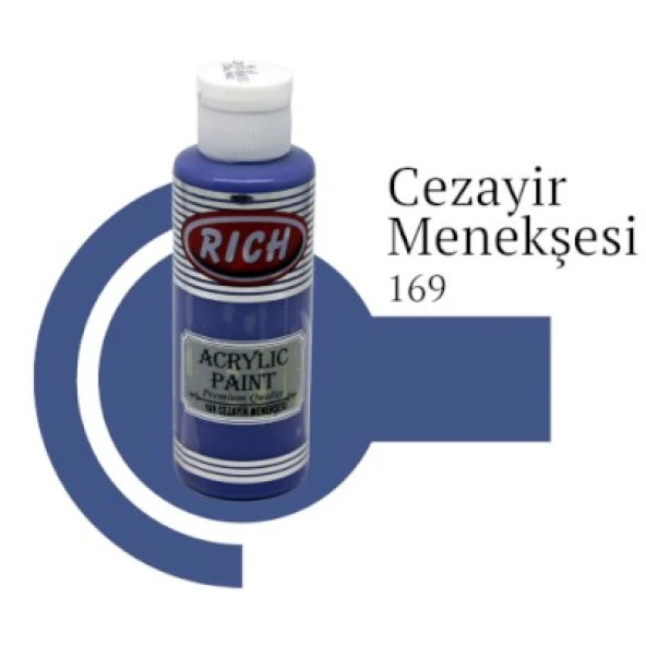 Rich Master Akrilik Boya 120 cc. 169 Cezayir Menekşesi