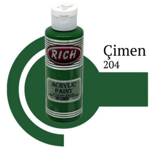 Rich Master Akrilik Boya 120 cc. 204 Çimen
