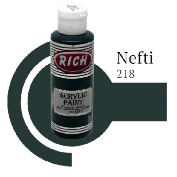 Rich Master Akrilik Boya 120 cc. 218 Nefti ürün görseli