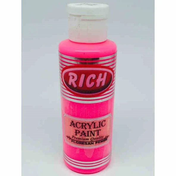 Rich Master Akrilik Boya 120 cc. FLORESAN PEMBE
