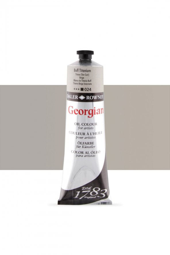 Daler Rowney Georgian Yağlı Boya 225ml Buff Titanium 024