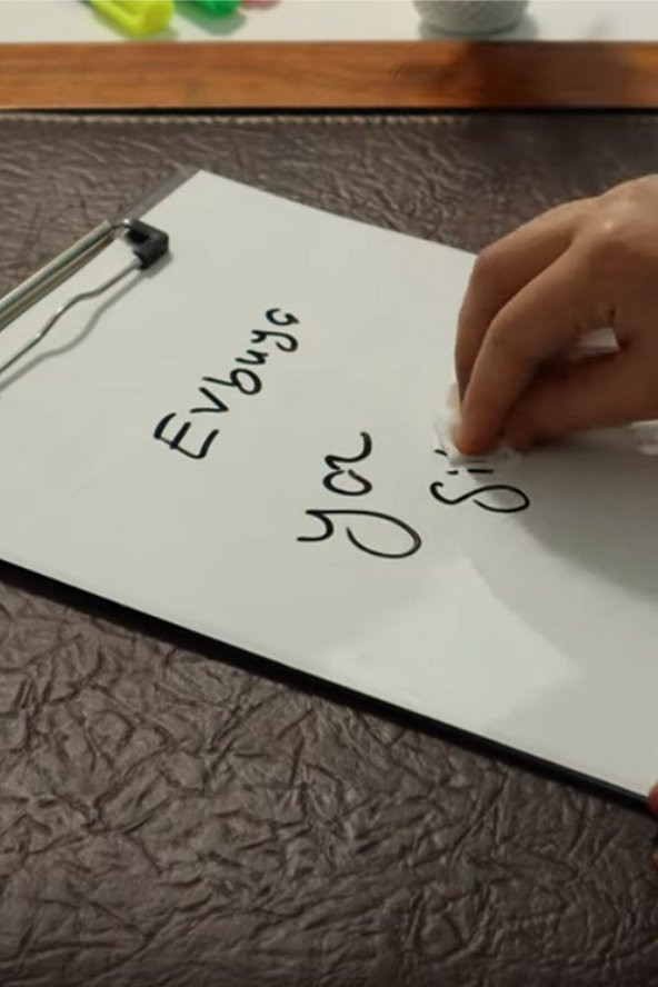 3 Adet Yazılıp Silinebilir A4 Akıllı Kağıt, Çevre Dostu, Masaüstü Pratik Not Alma Yazı Tahtası - 3