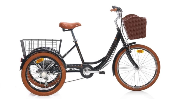 Carraro Caravan 6 Vites Cargo Unisex 3 Tekerlekli Bisiklet ürün görseli