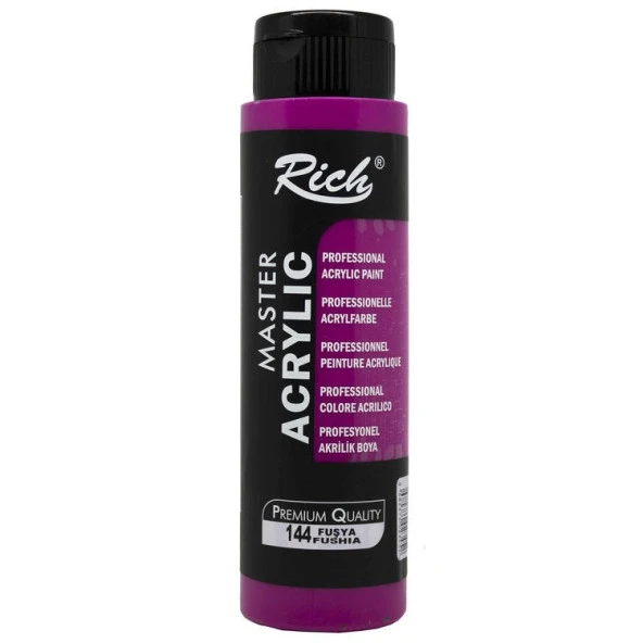 Rich Master Akrilik Boya 500 cc. 144 FUŞYA ürün görseli