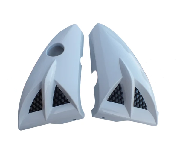 Yamaha YBR 125 Depo Yan Plasiği Beyaz ürün görseli 1