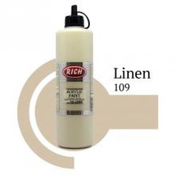 Rich Master Akrilik Boya 500 cc. 109 LİNEN
