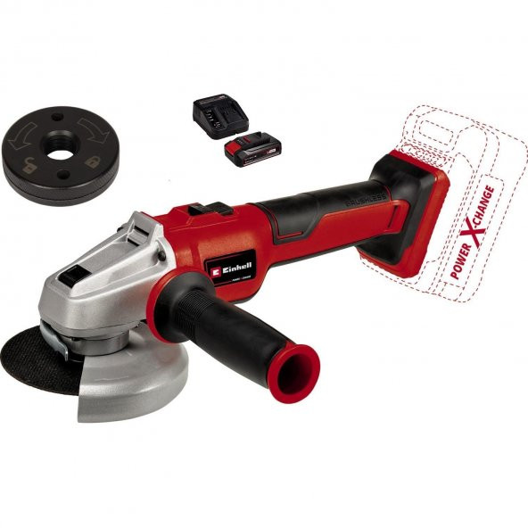 Einhell AXXIO 18/125 Q Akülü Avuç Taşlama (1x2,5Ah)