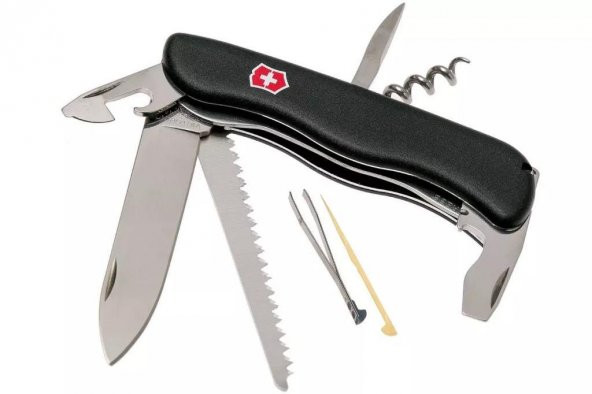 Victorinox Forester 0.8363.3 Siyah İsviçre Çakısı 111mm 12F - 2