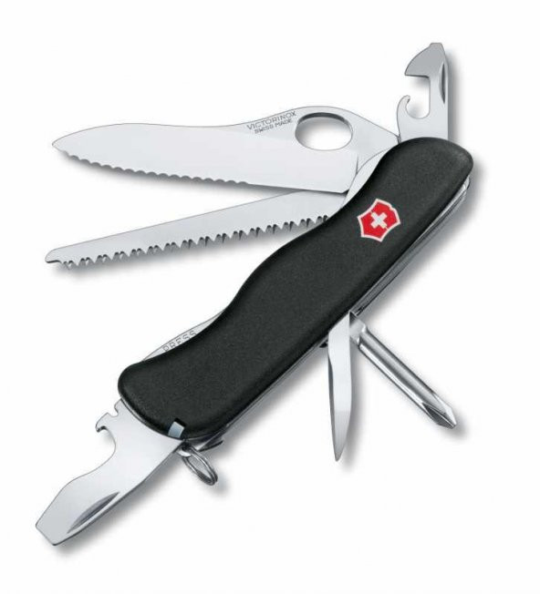 Victorinox TrailMaster 0.8463MW3 Siyah İsviçre Çakısı 111mm 12F