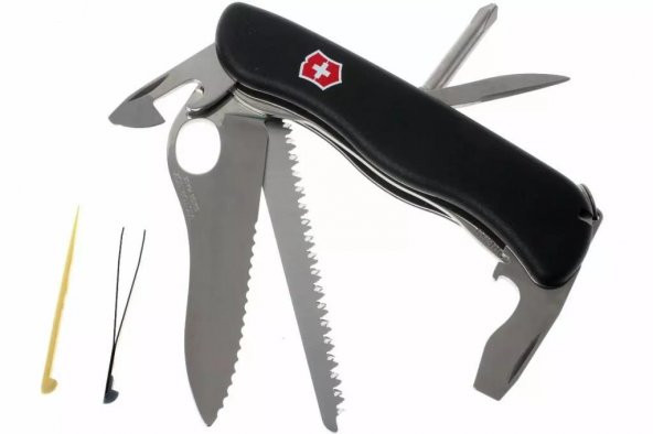 Victorinox TrailMaster 0.8463MW3 Siyah İsviçre Çakısı 111mm 12F - 2