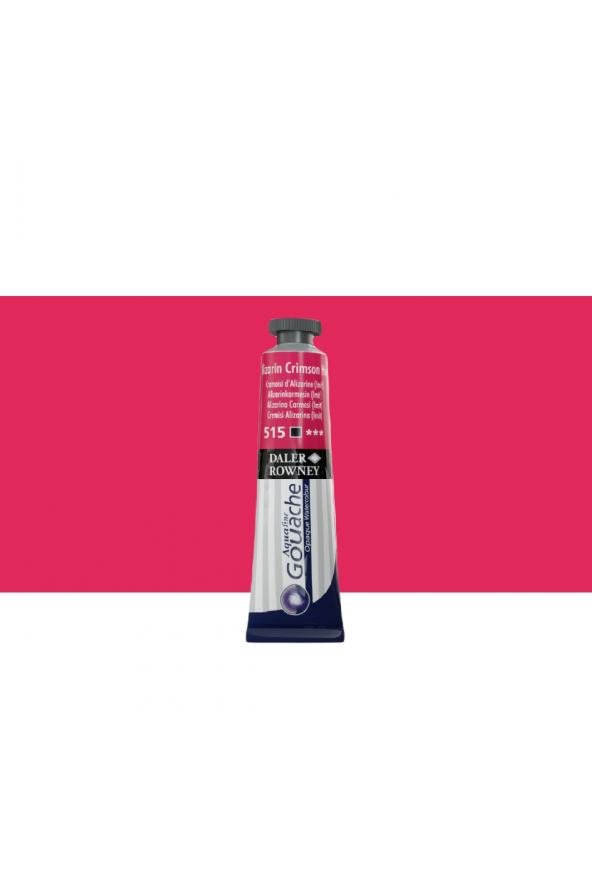 Daler Rowney Aquafine Guaj Boya Tüp 15ml 515 Alizarin Crimson
