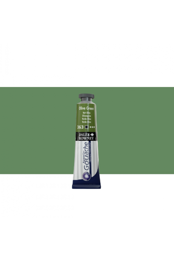 Daler Rowney Aquafine Guaj Boya Tüp 15ml 363 Olive Green
