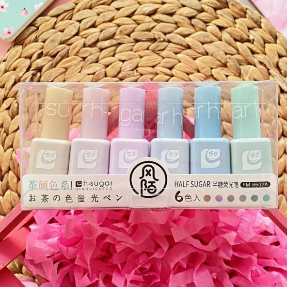 Art Tone FOSFORLU KALEM SETİ PASTEL OJE 6 RENK - 2