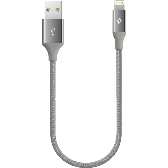 ttec AlumiCable Mini 30cm USB-A - Lightning Şarj Kablosu - 2